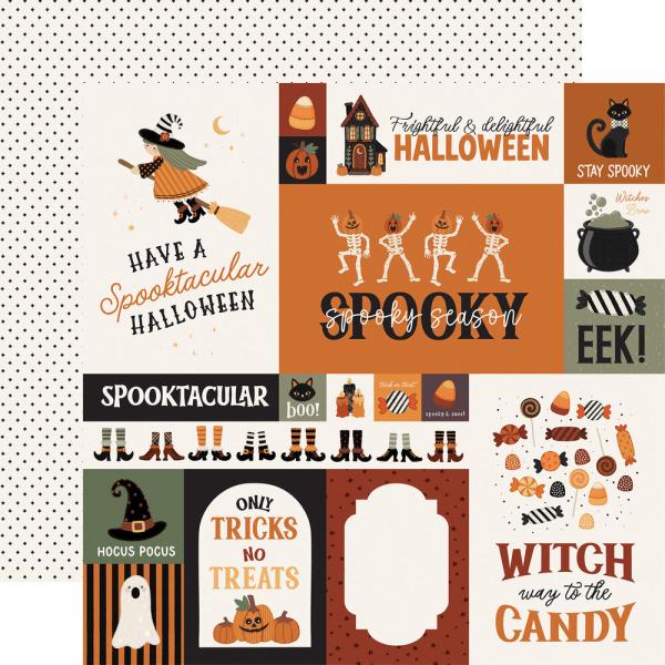 Carta Bella - Designpapier "Handmade Halloween" Collection Kit 12x12 Inch - 12 Bogen  