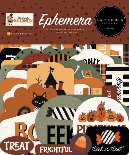Carta Bella - Stanzteile "Handmade Halloween" Ephemera