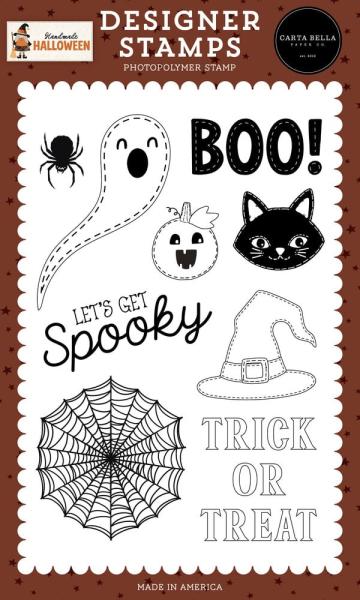 Carta Bella - Stempelset "Stitched Ghost" Clear Stamps