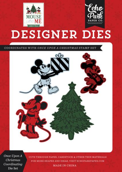 Echo Park - Stanzschablone "Mouse And Me Christmas Once Upon A Christmas" Dies