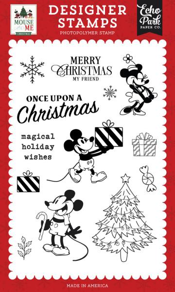Echo Park - Stempelset "Once Upon A Christmas" Clear Stamps