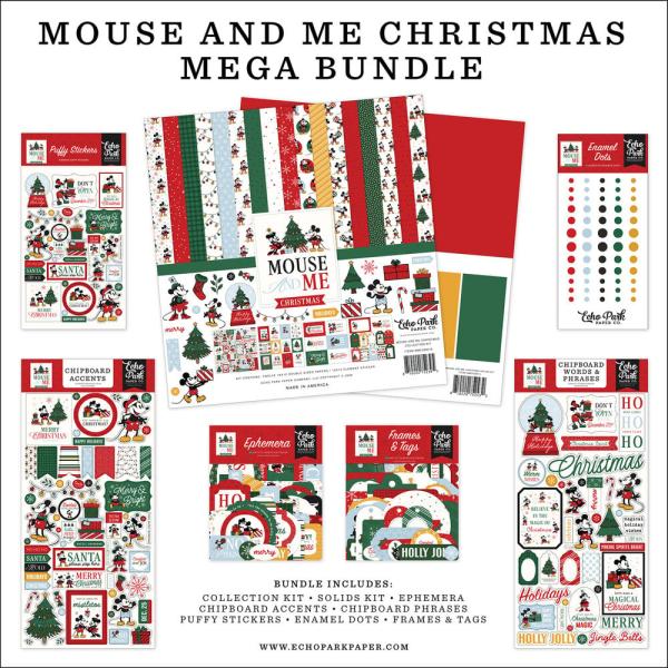 Echo Park - Komplettpaket "Mouse And Me Christmas" Mega Bundle