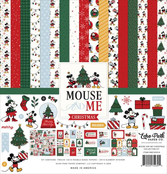 Echo Park - Komplettpaket "Mouse And Me Christmas" Mega Bundle
