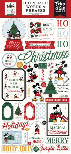 Echo Park - Komplettpaket "Mouse And Me Christmas" Mega Bundle