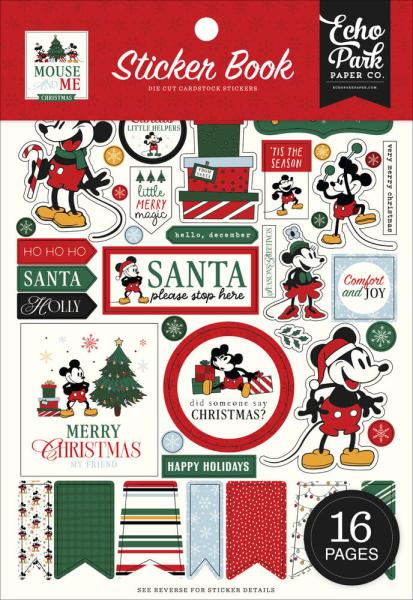 Echo Park - Aufkleber "Mouse And Me Christmas" Sticker 