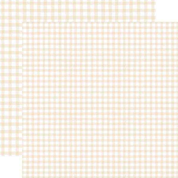 Echo Park - Designpapier "Watercolor Gingham Christmas" Collection Kit 12x12 Inch - 12 Bogen
