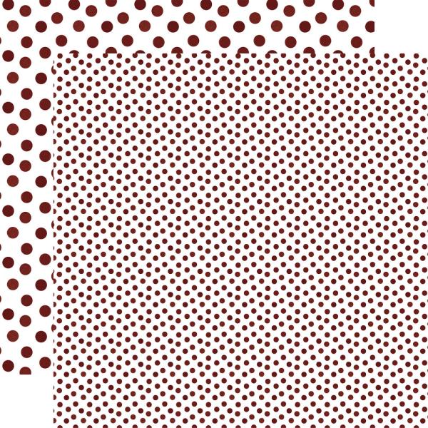 Echo Park - Designpapier "Watercolor Polka Dots Autumn" Collection Kit 12x12 Inch - 12 Bogen