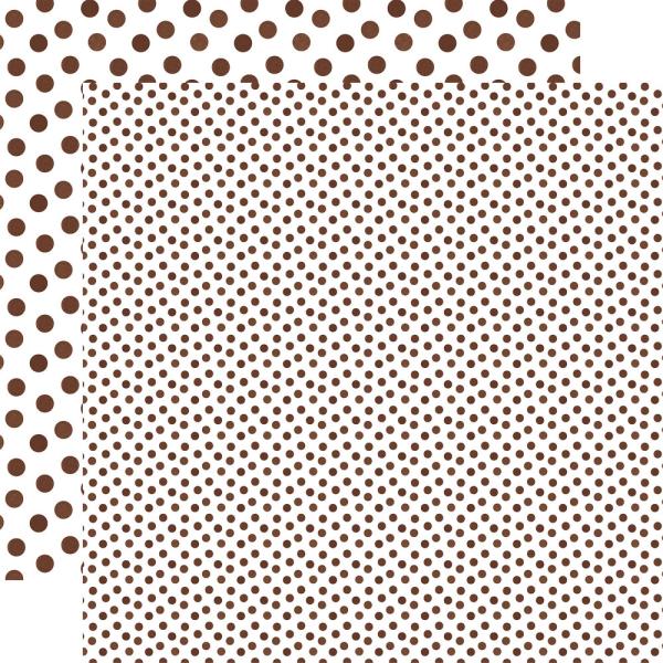 Echo Park - Designpapier "Watercolor Polka Dots Autumn" Collection Kit 12x12 Inch - 12 Bogen