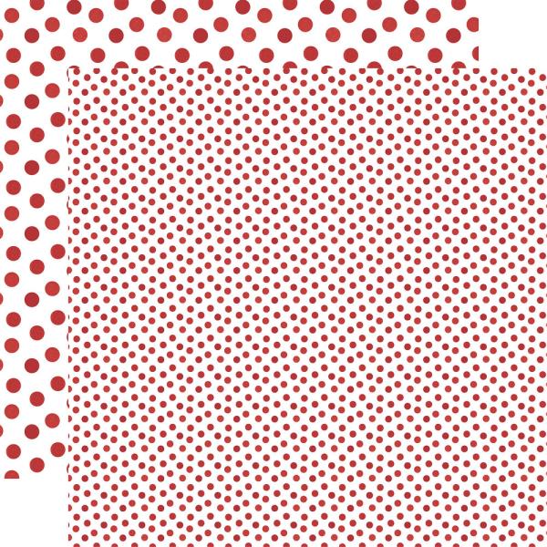 Echo Park - Designpapier "Watercolor Polka Dots Christmas" Collection Kit 12x12 Inch - 12 Bogen