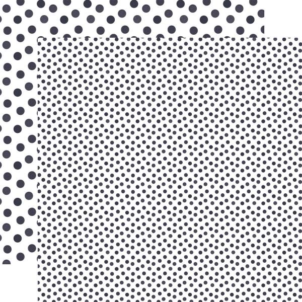 Echo Park - Designpapier "Watercolor Polka Dots Winter" Collection Kit 12x12 Inch - 12 Bogen