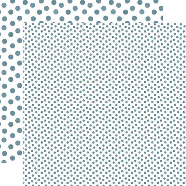 Echo Park - Designpapier "Watercolor Polka Dots Winter" Collection Kit 12x12 Inch - 12 Bogen