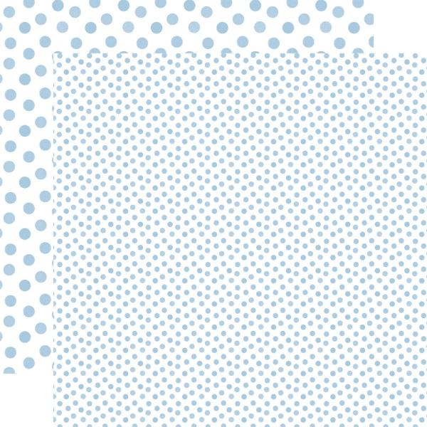 Echo Park - Designpapier "Watercolor Polka Dots Winter" Collection Kit 12x12 Inch - 12 Bogen