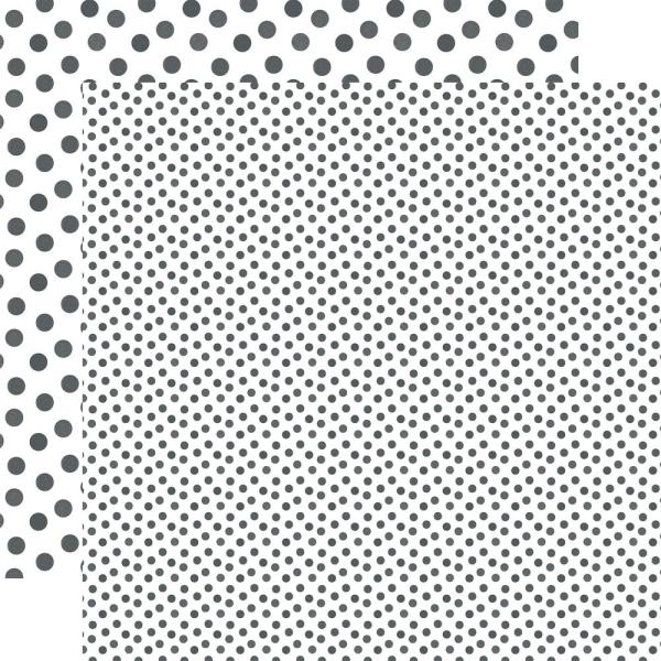 Echo Park - Designpapier "Watercolor Polka Dots Winter" Collection Kit 12x12 Inch - 12 Bogen