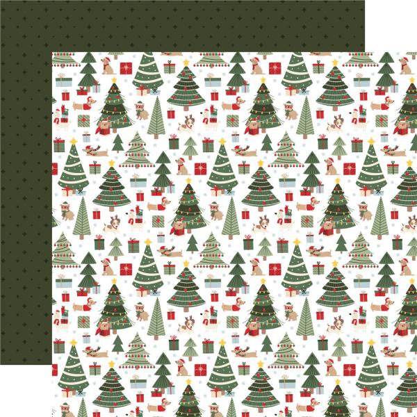 Echo Park - Designpapier "Here Comes Santa Paws" Collection Kit 12x12 Inch - 12 Bogen