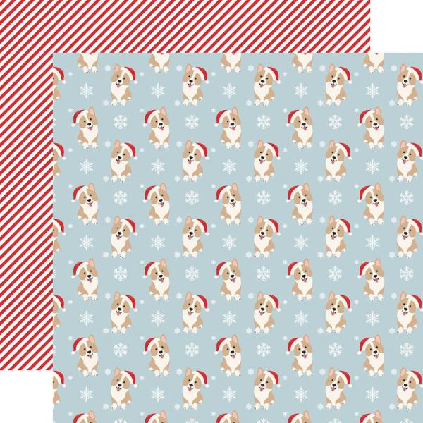 Echo Park - Designpapier "Here Comes Santa Paws" Collection Kit 12x12 Inch - 12 Bogen