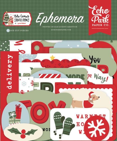 Echo Park - Komplettpaket "Here Comes Santa Paws" Mega Bundle