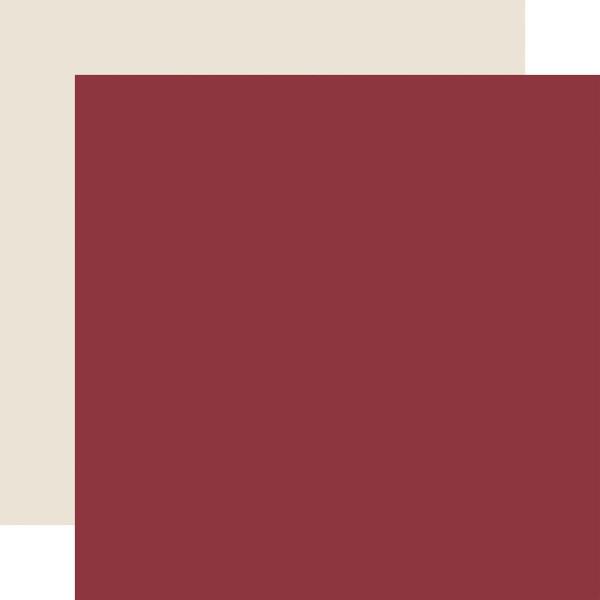 Echo Park - Cardstock "Baking Christmas Cheer" Coordinating Solids Paper 12x12 Inch - 6 Bogen 