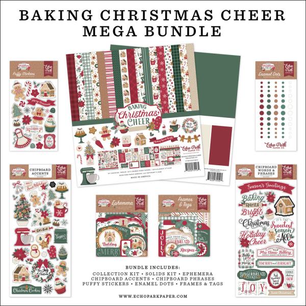 Echo Park - Komplettpaket "Baking Christmas Cheer" Mega Bundle