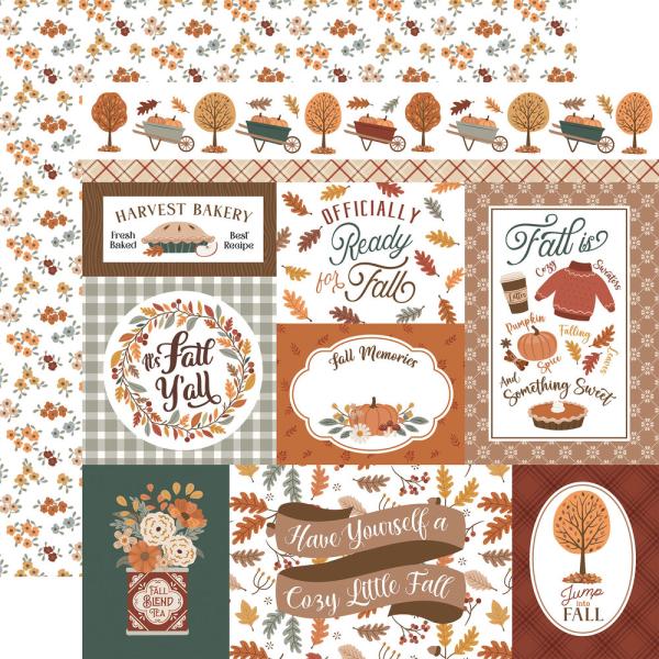 Echo Park - Designpapier "Feels Like Fall" Collection Kit 12x12 Inch - 12 Bogen
