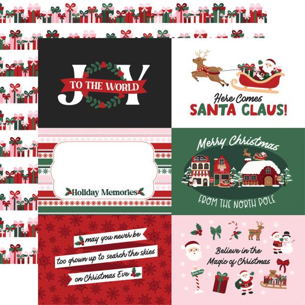 Echo Park - Designpapier "North Pole Christmas" Collection Kit 12x12 Inch - 12 Bogen