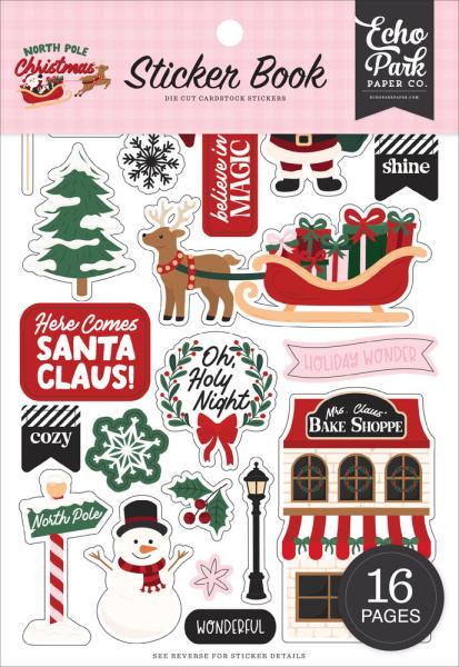 Echo Park - Aufkleber "North Pole Christmas" Sticker 