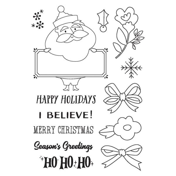 Simple Stories - Stempelset "Kringle & Co." Clear Stamps 