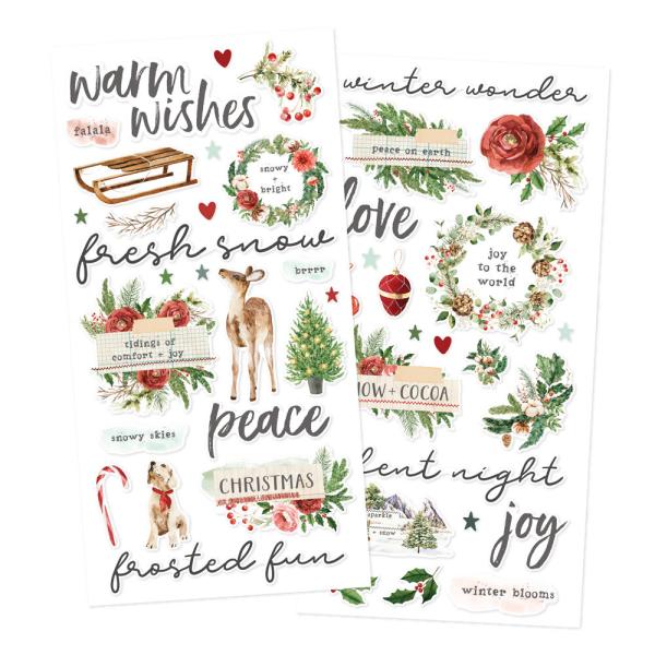 Simple Stories - Aufkleber "Simple Vintage Evergreen Memories" Foam Sticker