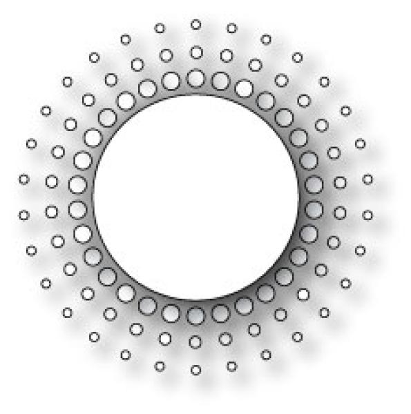 Memory Box Die - Small Circle Burst
