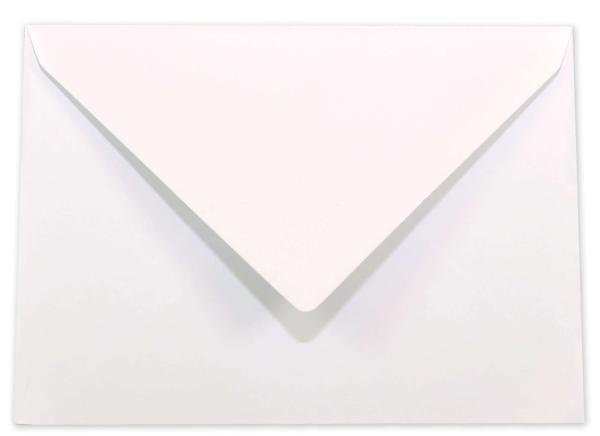 Briefumschläge - Briefhüllen in weiss, DIN B6 120g/m² oF, Nassklebung