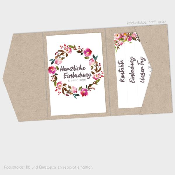 Backing-Card "Pink Bunch" 11x16