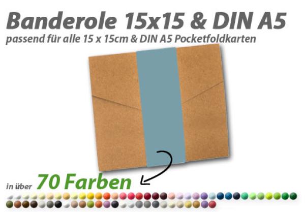 Banderole 15x15 DIN A5