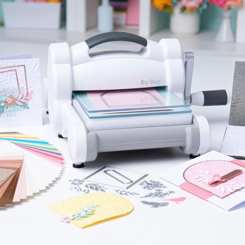 Sizzix Big Shot A5 "Starter Kit" Stanzmaschine White & Grey