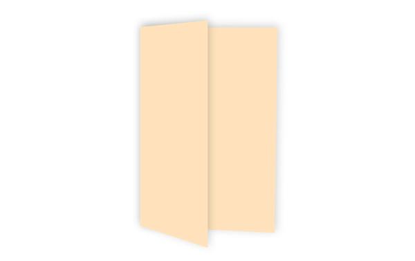 A6-Creme-Doppelkarte