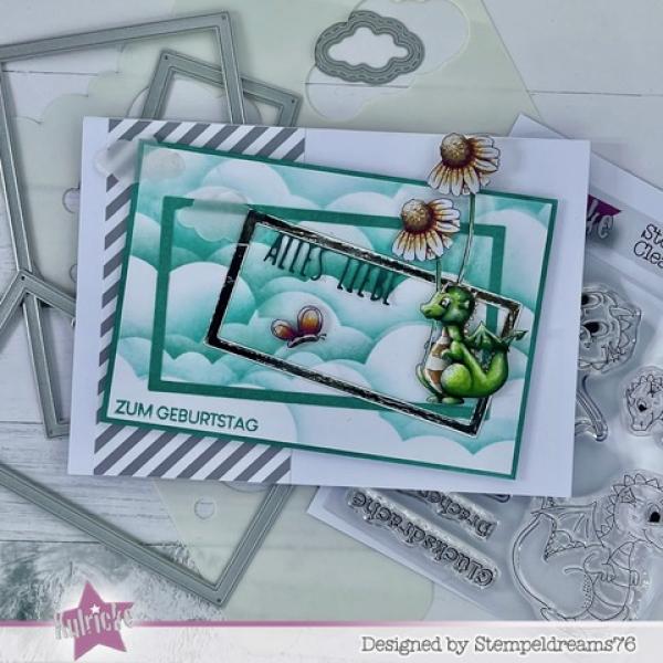 Kulricke Stempel "Drachenstark" Clear Stamp