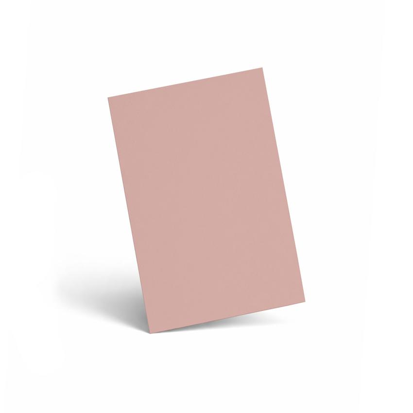 Karte - Einlegekarte DIN A6 220g/m² in altrosa