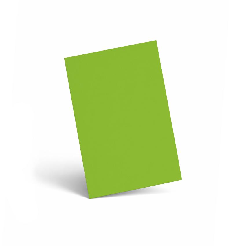 Karte - Einlegekarte DIN A6 240g/m² in grasgrün