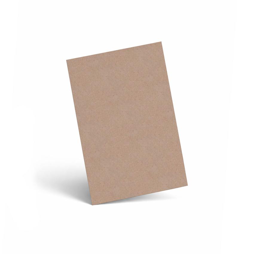 Karte - Einlegekarte DIN A6 220g/m² in kraft rosé