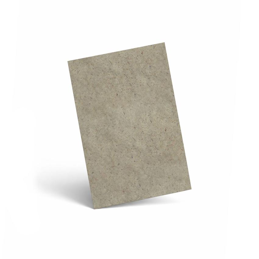 Karte - Einlegekarte DIN A6 250g/m² in recycling silphie