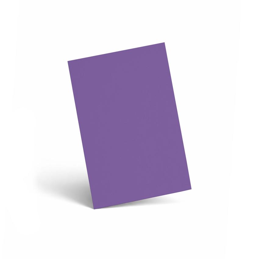 Karte - Einlegekarte DIN A6 240g/m² in violett