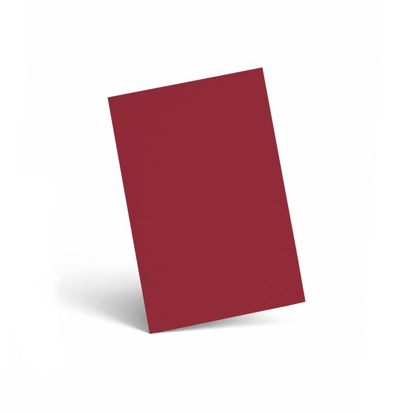 Karte - Einlegekarte DIN A6 220g/m² in weinrot