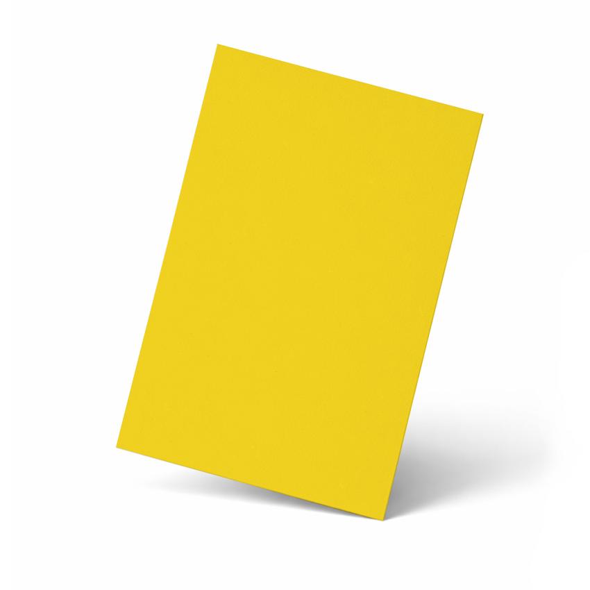 Karte - Einlegekarte DIN B6 240g/m² in sonnengelb