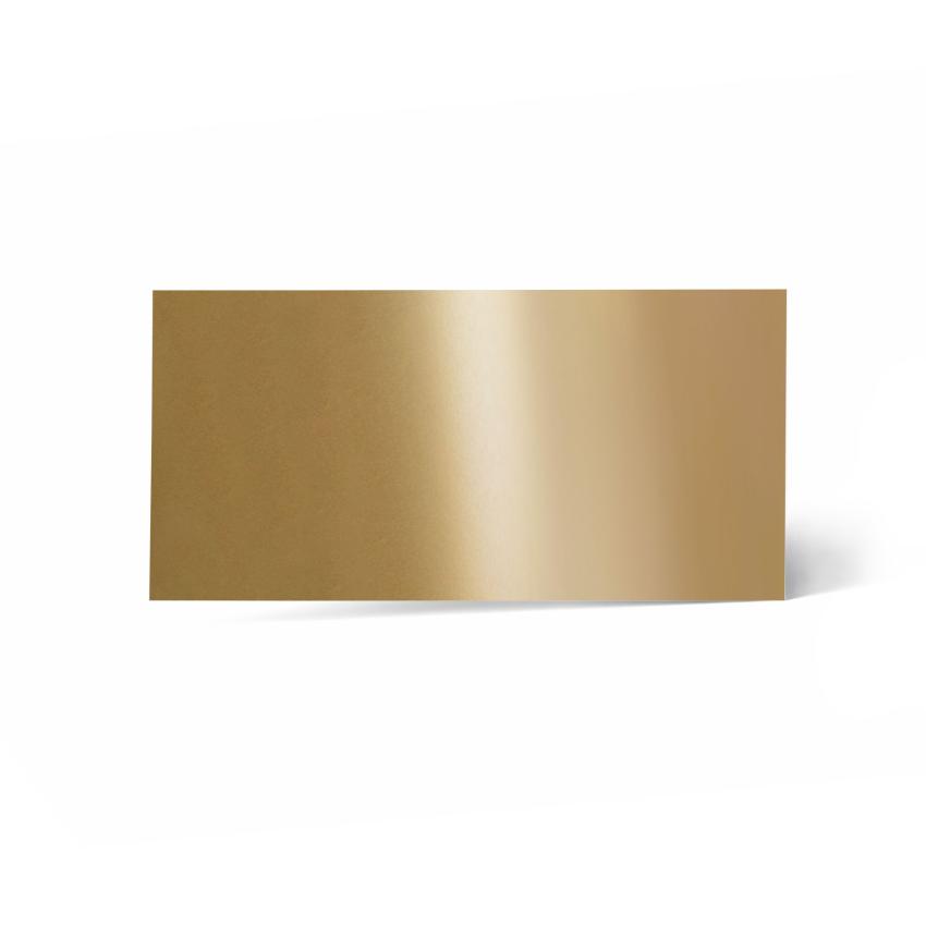 Karte - Einlegekarte DIN Lang 300g/m² in metallic coffee