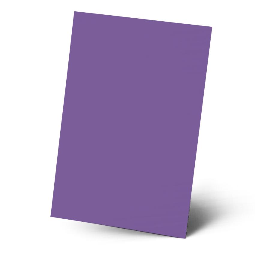 Karte - Einlegekarte DIN A5 220g/m² in violett