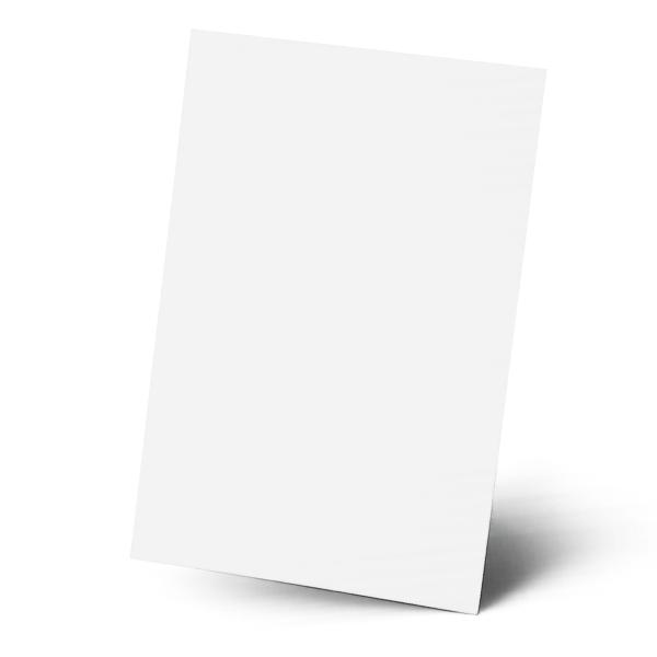 Karte - Einlegekarte DIN A5 240g/m² in weiss