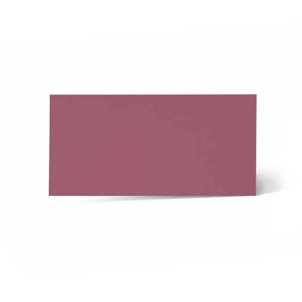 Karte - Einlegekarte DIN Lang 250g/m² in himbeere