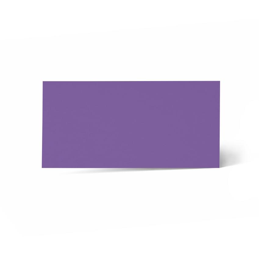 Karte - Einlegekarte DIN Lang 240g/m² in violett