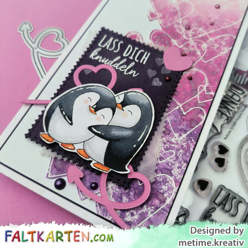 Kulricke Stempelset "Pinguin Freunde" Clear Stamp
