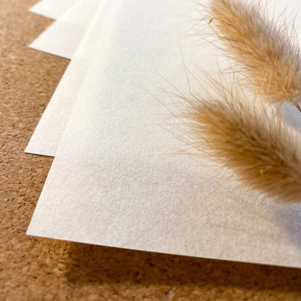 Scrapbooking-/ Bastelpapier 230g/m² DIN A3 in pergament ice (Vellum)