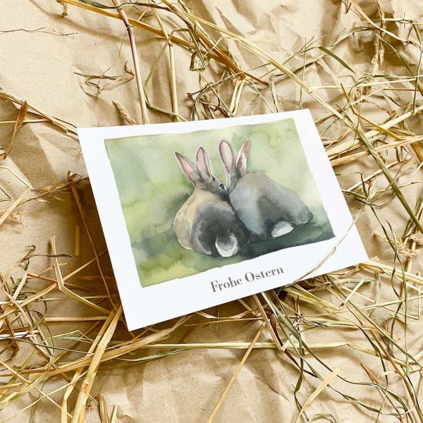 Ostergrußkarten-Bundle DIN A6 "Ostern Aquarell" | Grußkarten-Set | Postkarten | Ostergrüße