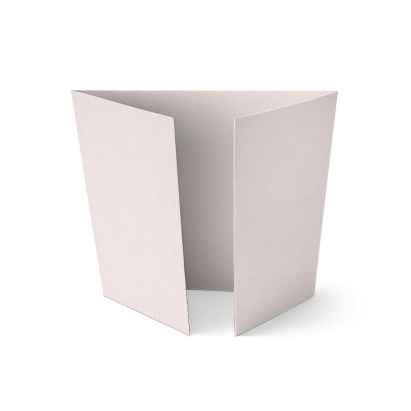 Altarfalz-Karte quadratisch (14,8x14,8cm) 210g/m² in struktur zartrosa